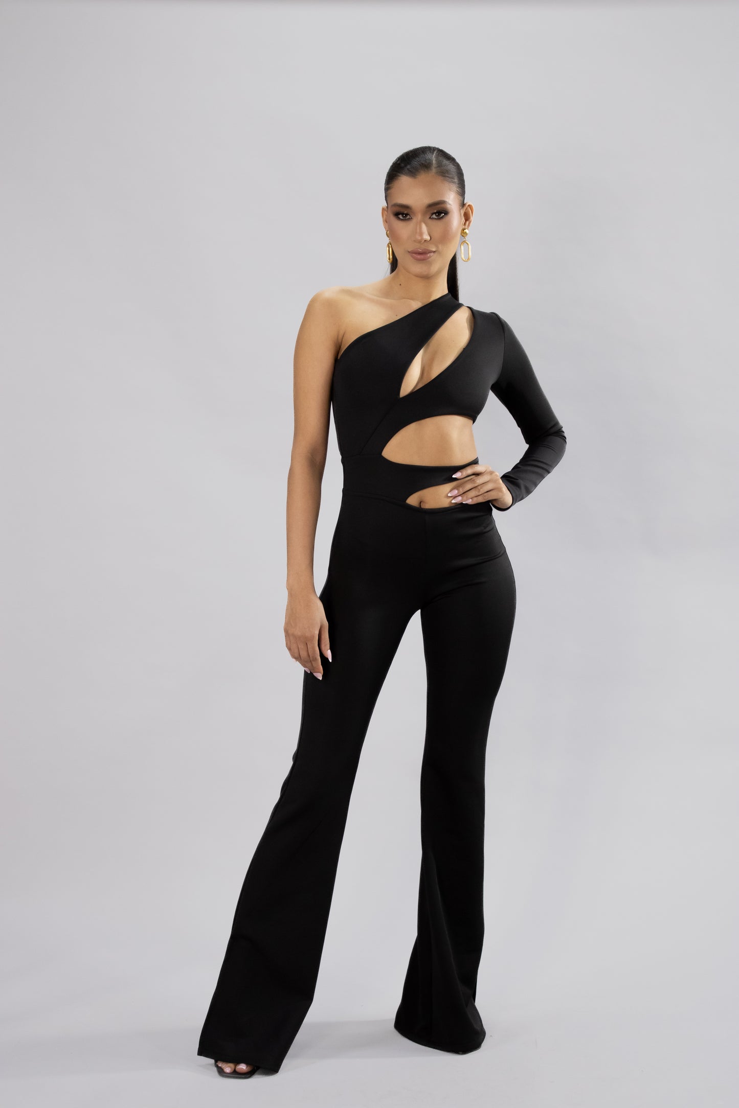 ASYMMETRIC JUMPSUIT