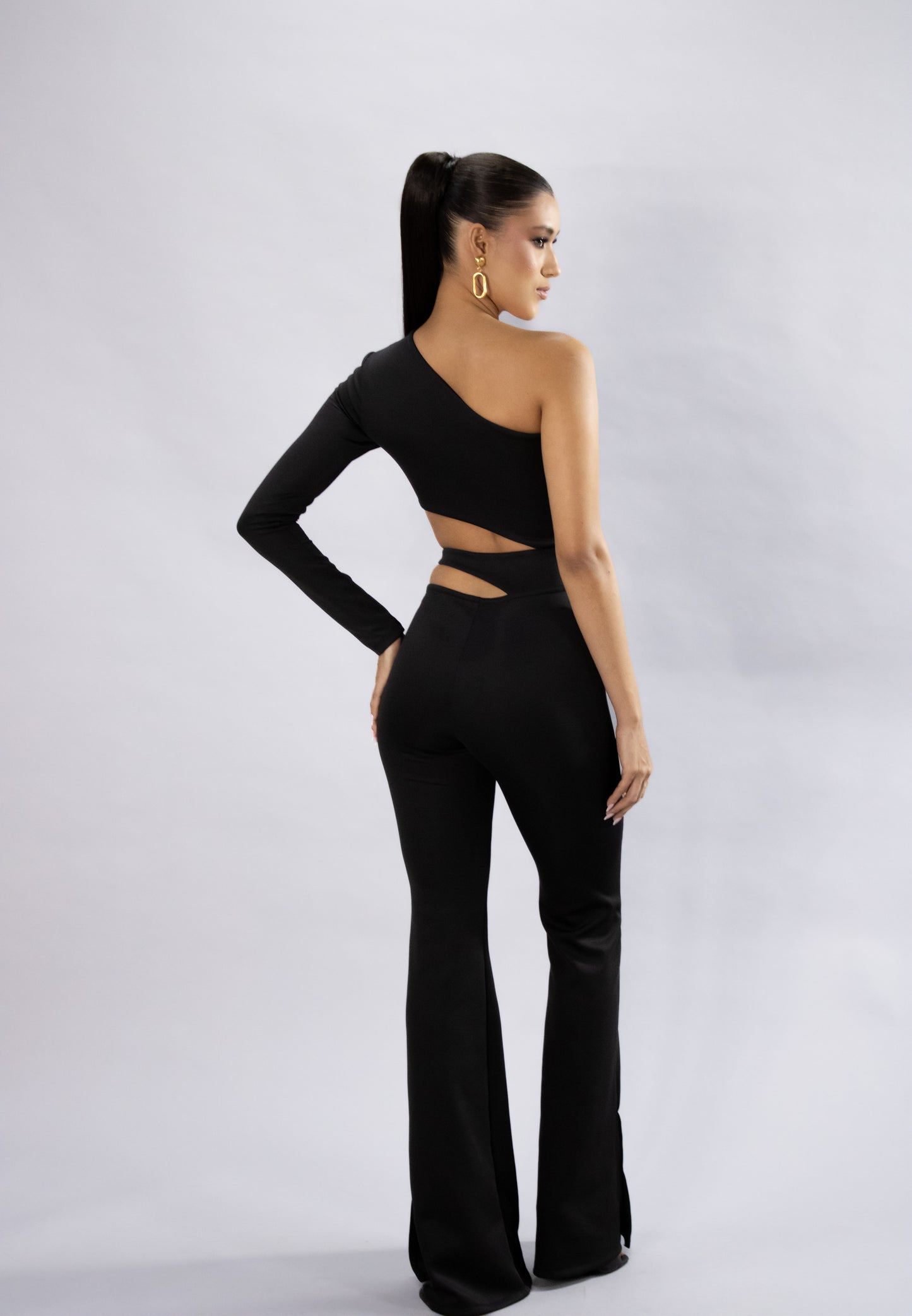 ASYMMETRIC JUMPSUIT